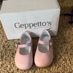 Pink Geppettos Mary Jane Kids Shoes
